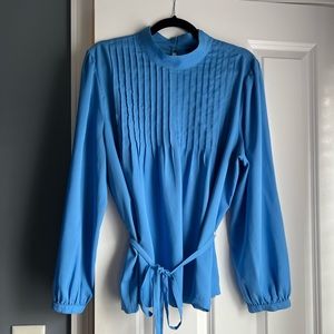 Beautiful blue Ann Taylor blouse